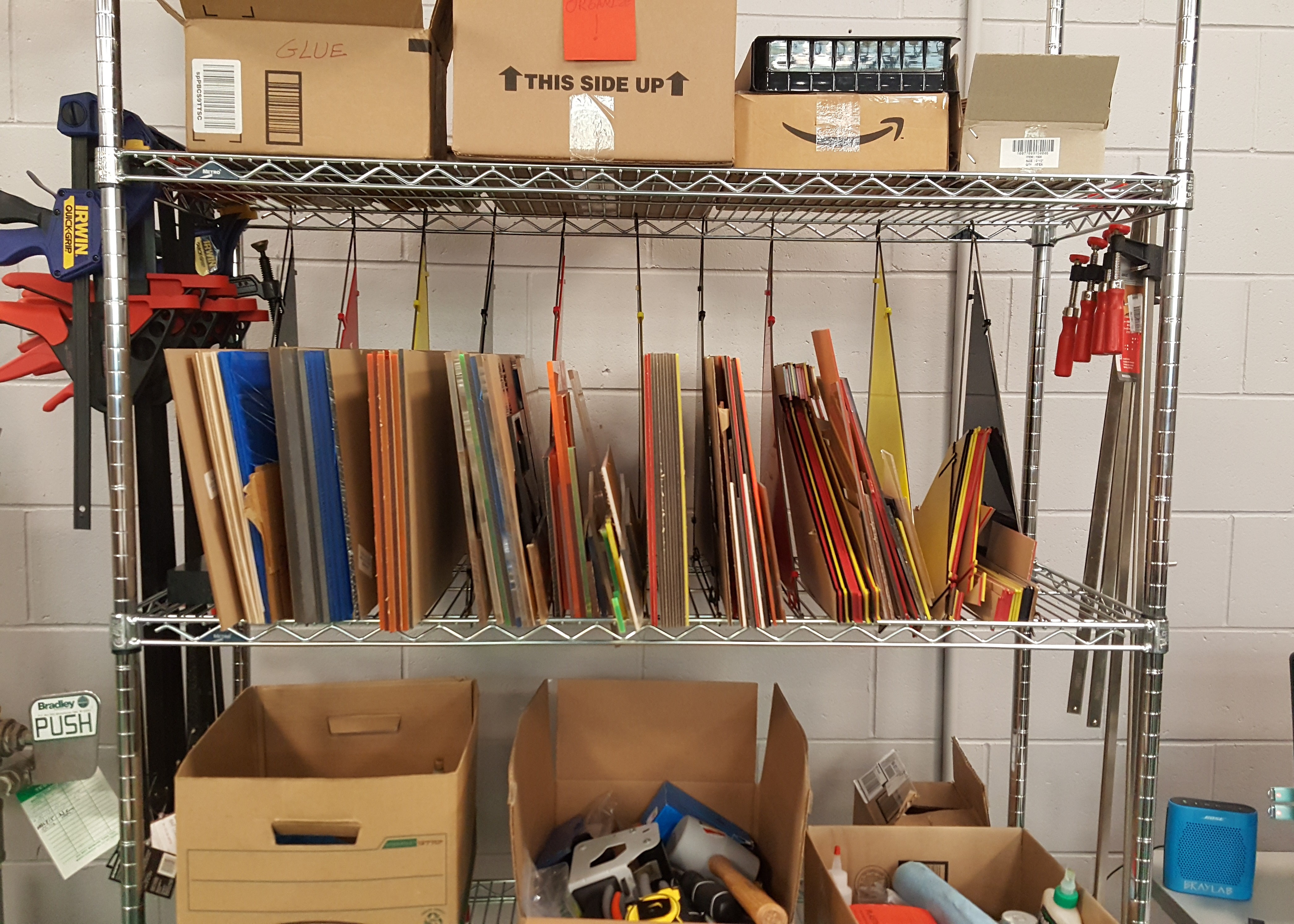 Bray Lab Storage Rack Dividers Tufts Maker Network