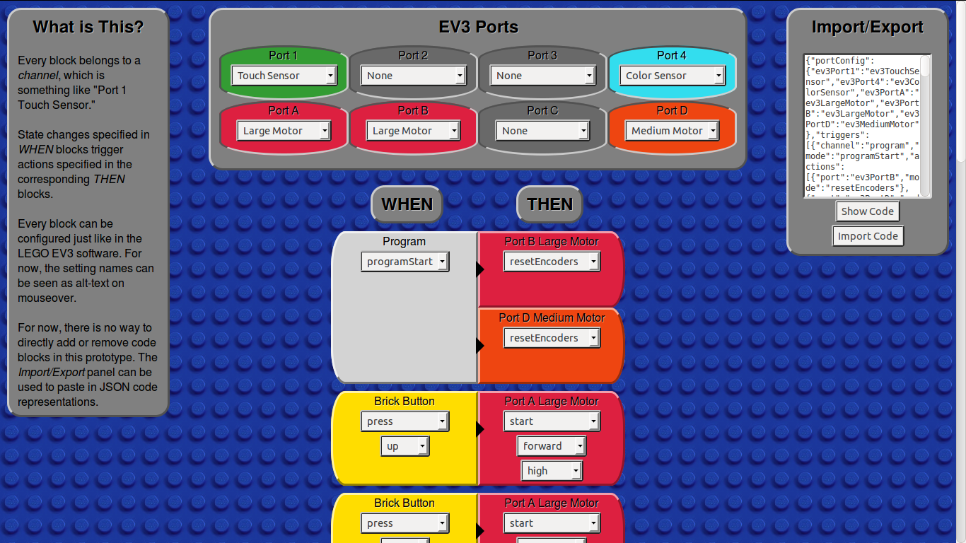 Event-Driven EV3 | Tufts Maker Network